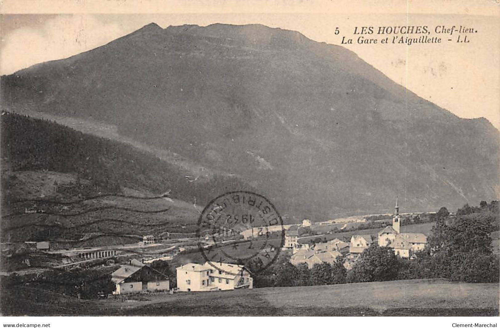 LES HOUCHES - La Gare Et L'Aiguillette - Très Bon état - Les Houches