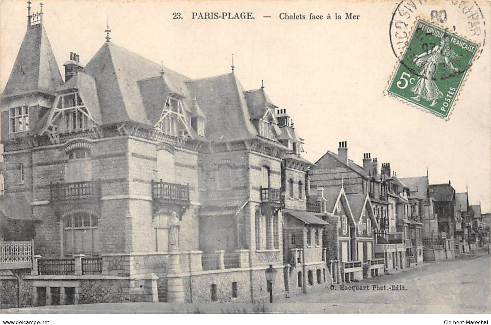 LE TOUQUET - PARIS PLAGE - Chalets Face à La Mer - Très Bon état - Le Touquet