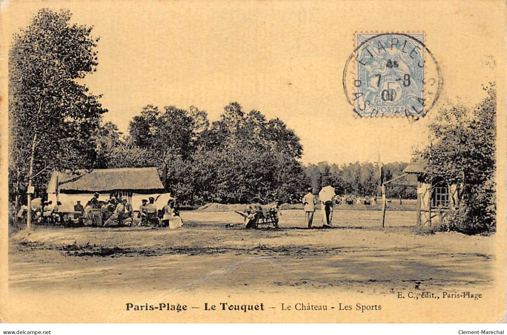 LE TOUQUET PARIS PLAGE - Le Château - Les Sports - Très Bon état - Le Touquet