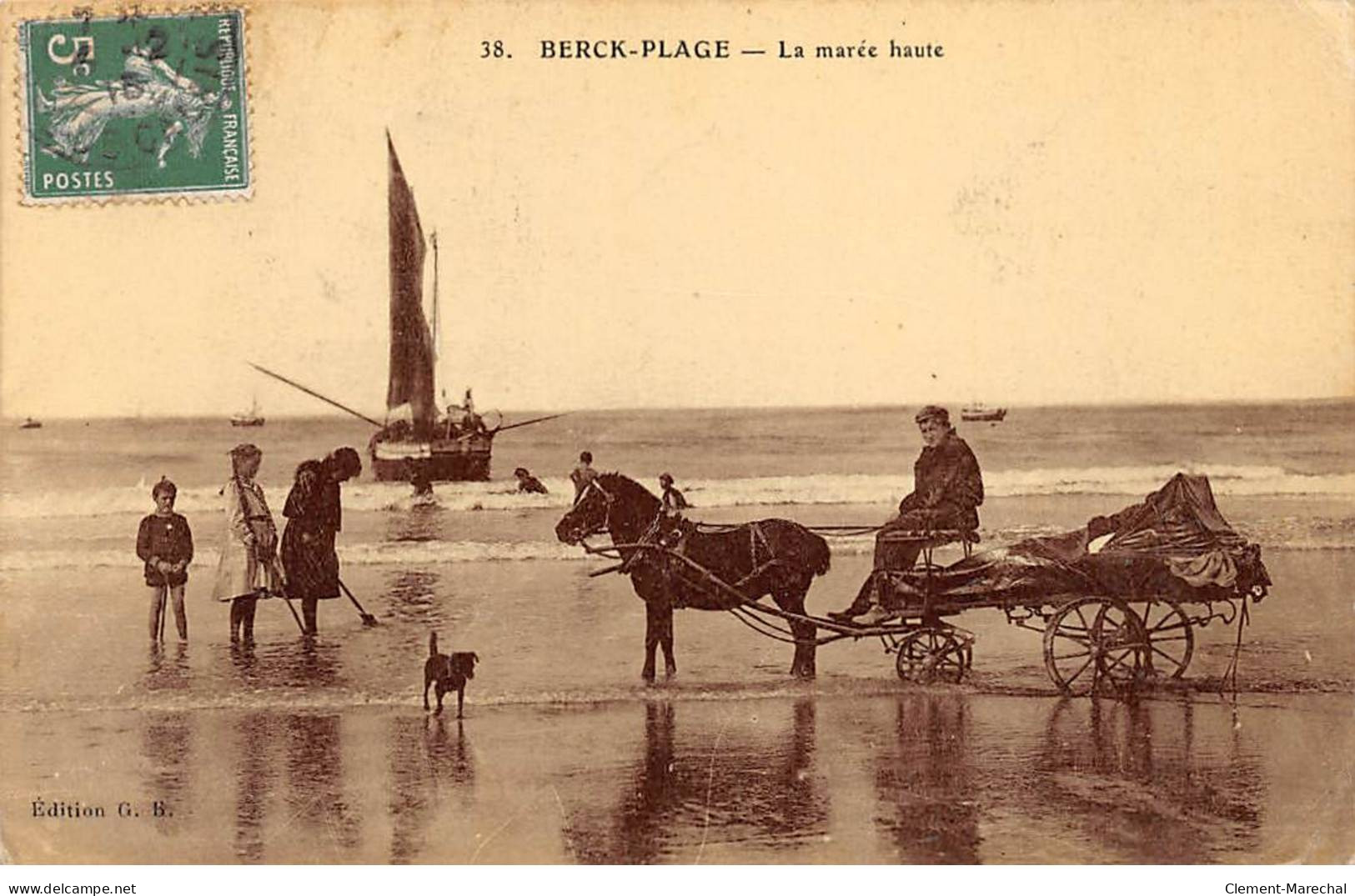BERCK PLAGE - La Marée Haute - Très Bon état - Berck
