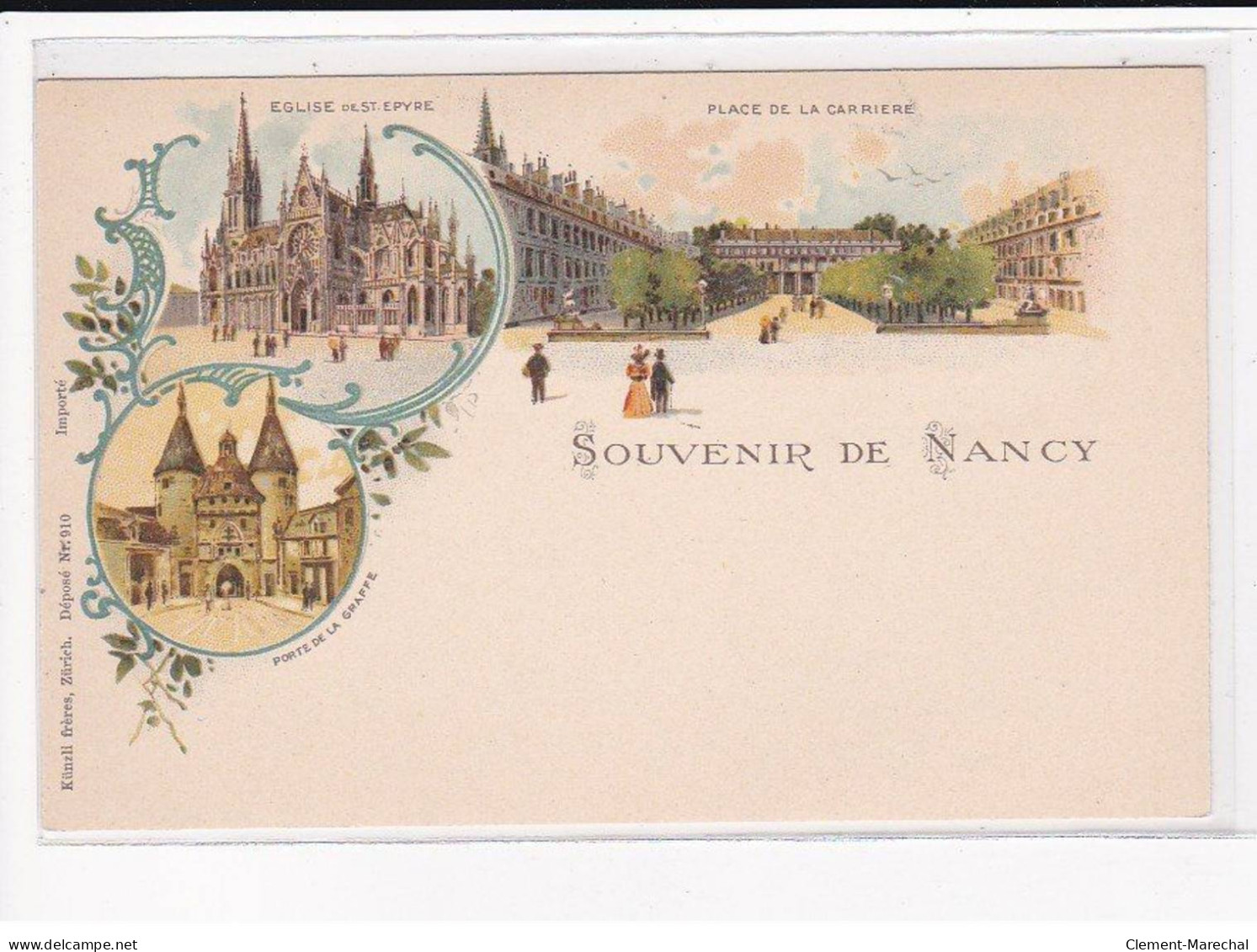 Précurseur - Gruss Aus - Souvenir De Nancy - Très Bon état - Autres & Non Classés