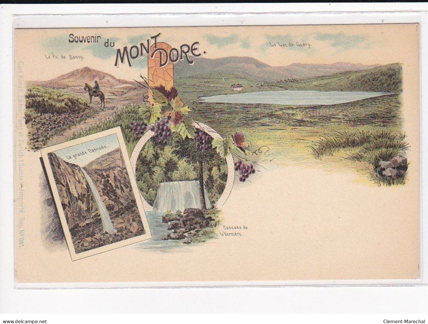 Précurseur - Gruss Aus - Souvenir De Mont Dore - Très Bon état - Autres & Non Classés