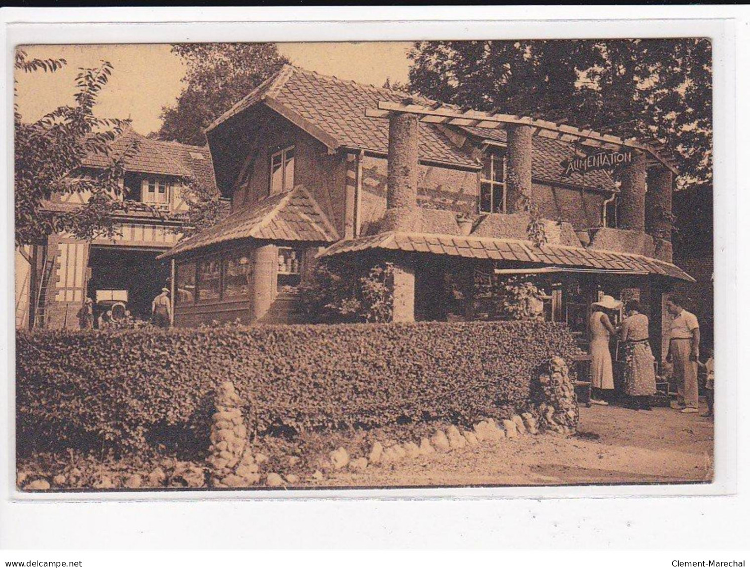 BERNEVAL-Sur-MER : Maison BLANCHOT, Service Automobile Et Alimentation - Très Bon état - Berneval