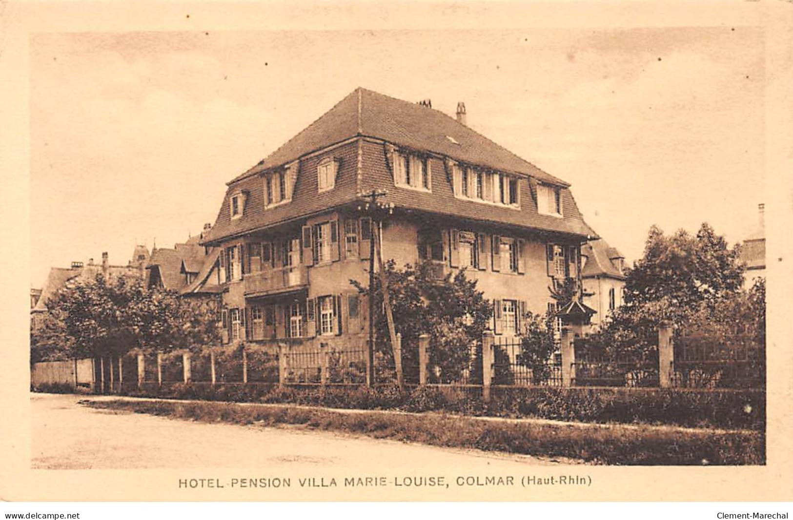 COLMAR - Hotel Pension Villa Marie Louise - Très Bon état - Colmar