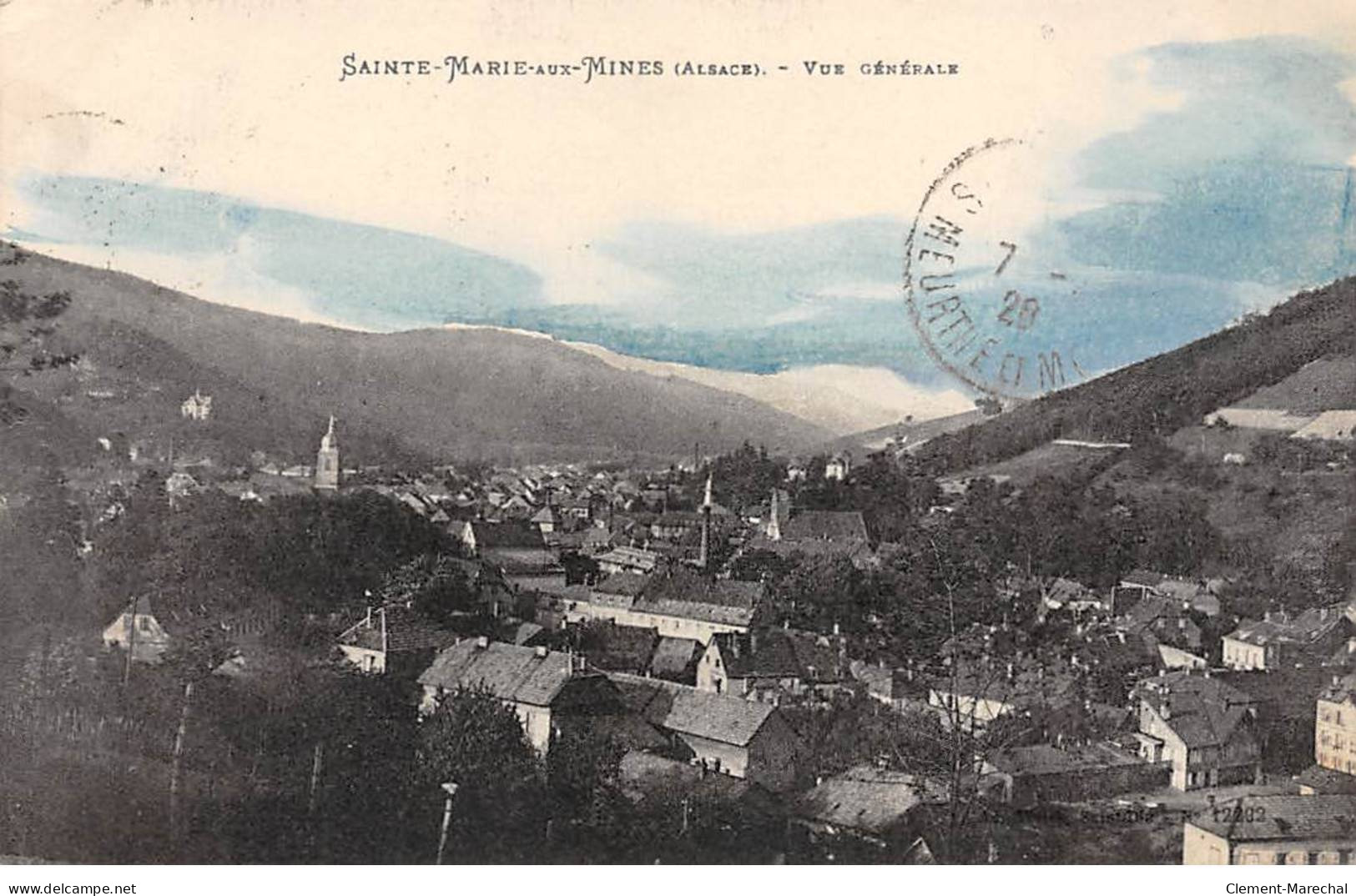 SAINTE MARIE AUX MINES - Vue Générale - Très Bon état - Sainte-Marie-aux-Mines