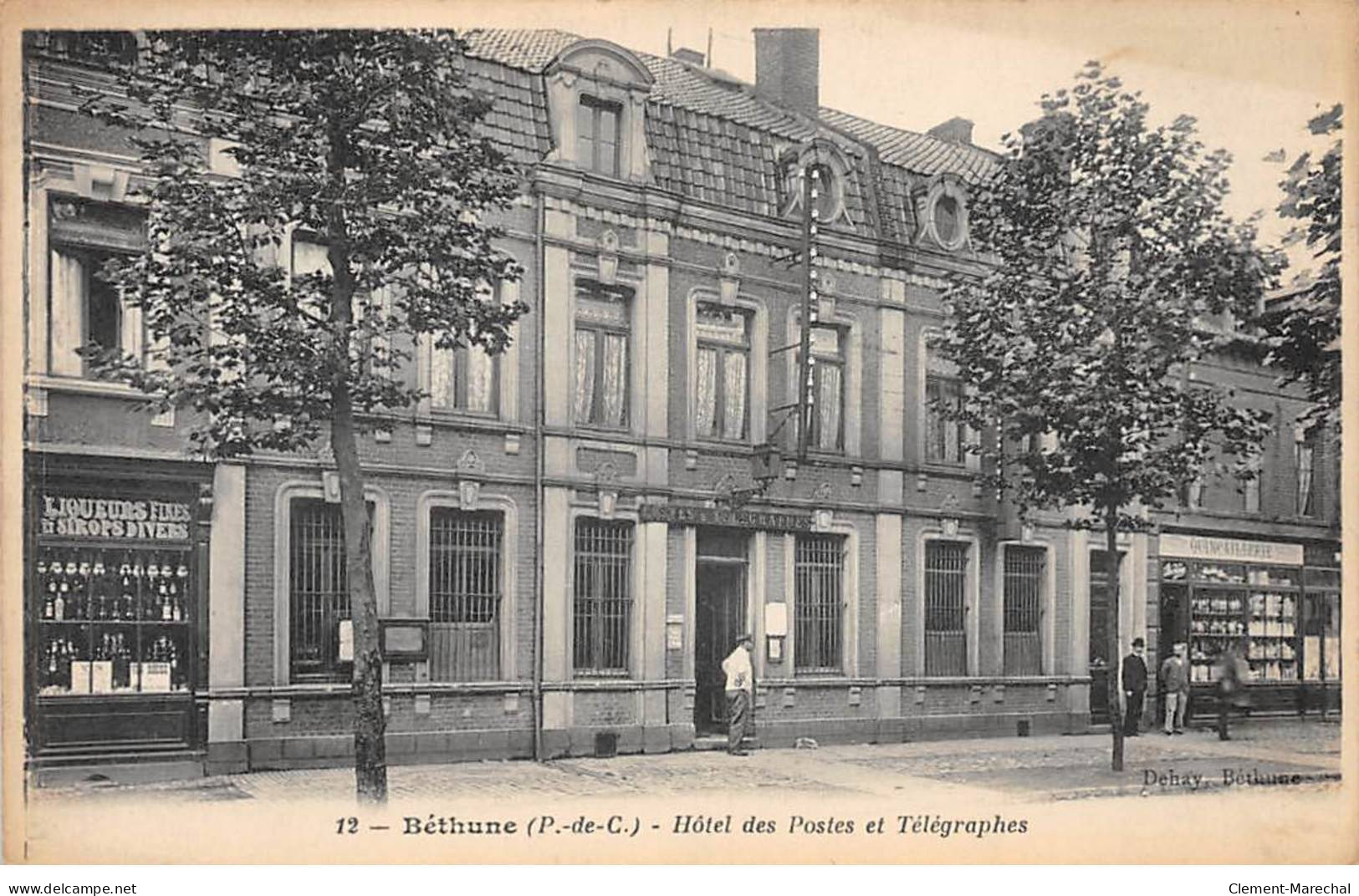 BETHUNE - Hôtel Des Postes Et Télégraphes - Très Bon état - Bethune