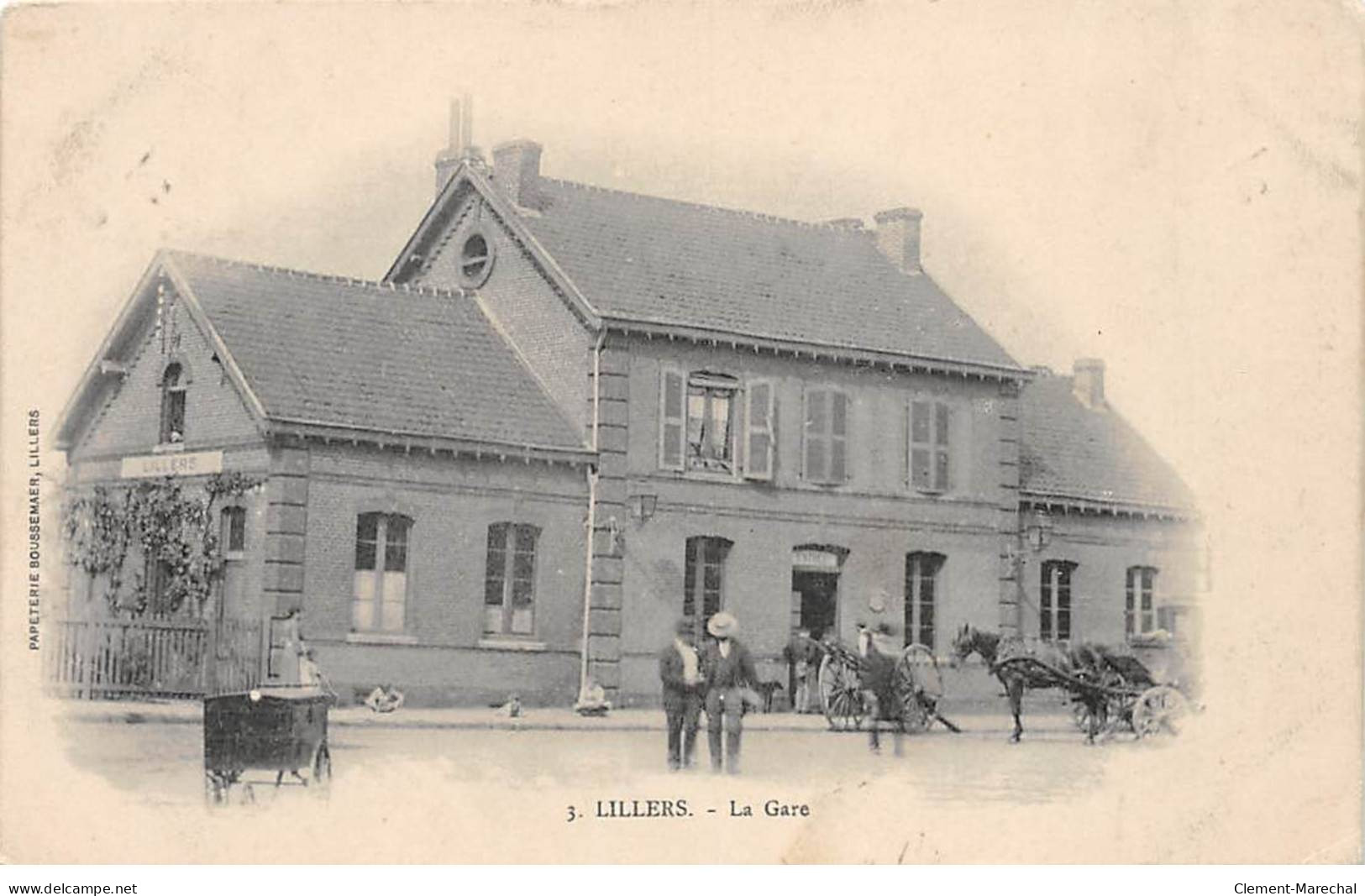 LILLERS - La Gare - Très Bon état - Lillers