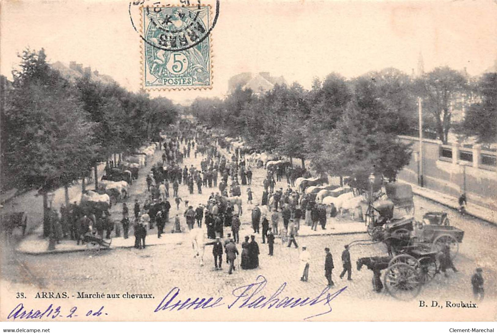 ARRAS - Marché Aux Chevaux - Très Bon état - Arras