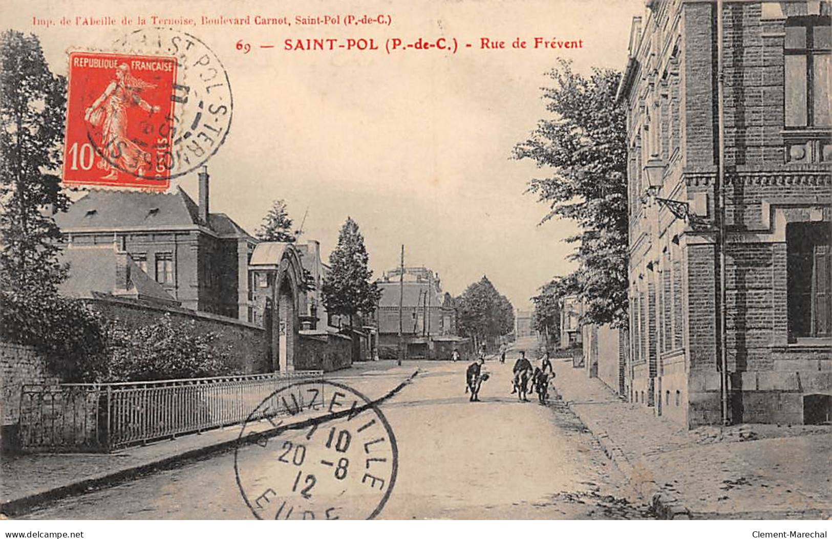 SAINT POL - Rue De Frévent - Très Bon état - Saint Pol Sur Ternoise