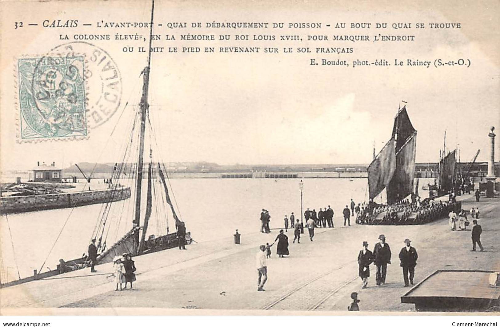 CALAIS - L'Avant Port - Quai De Débarquement Du Poisson - Très Bon état - Calais