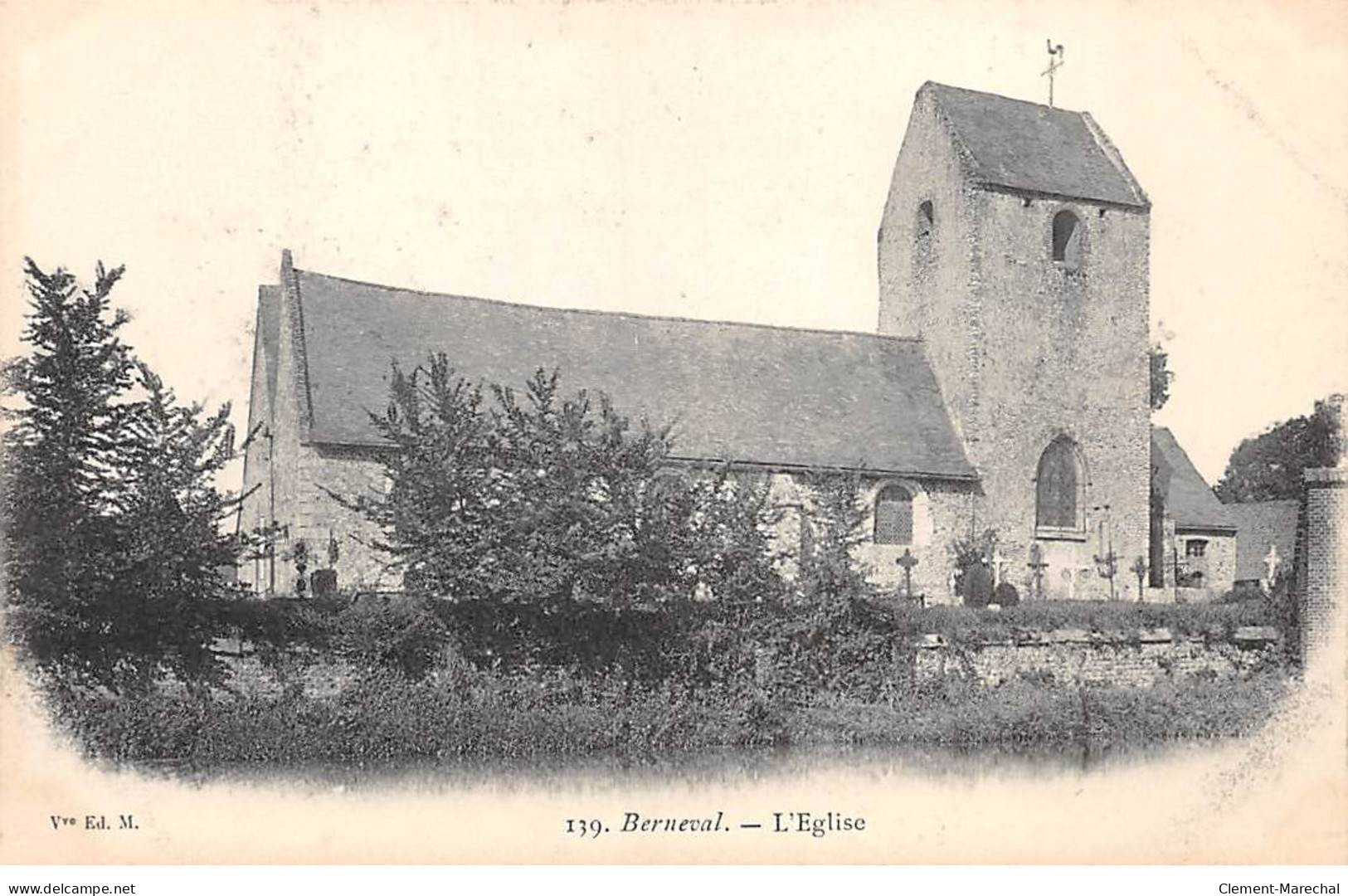BERNEVAL - L'Eglise - Très Bon état - Berneval