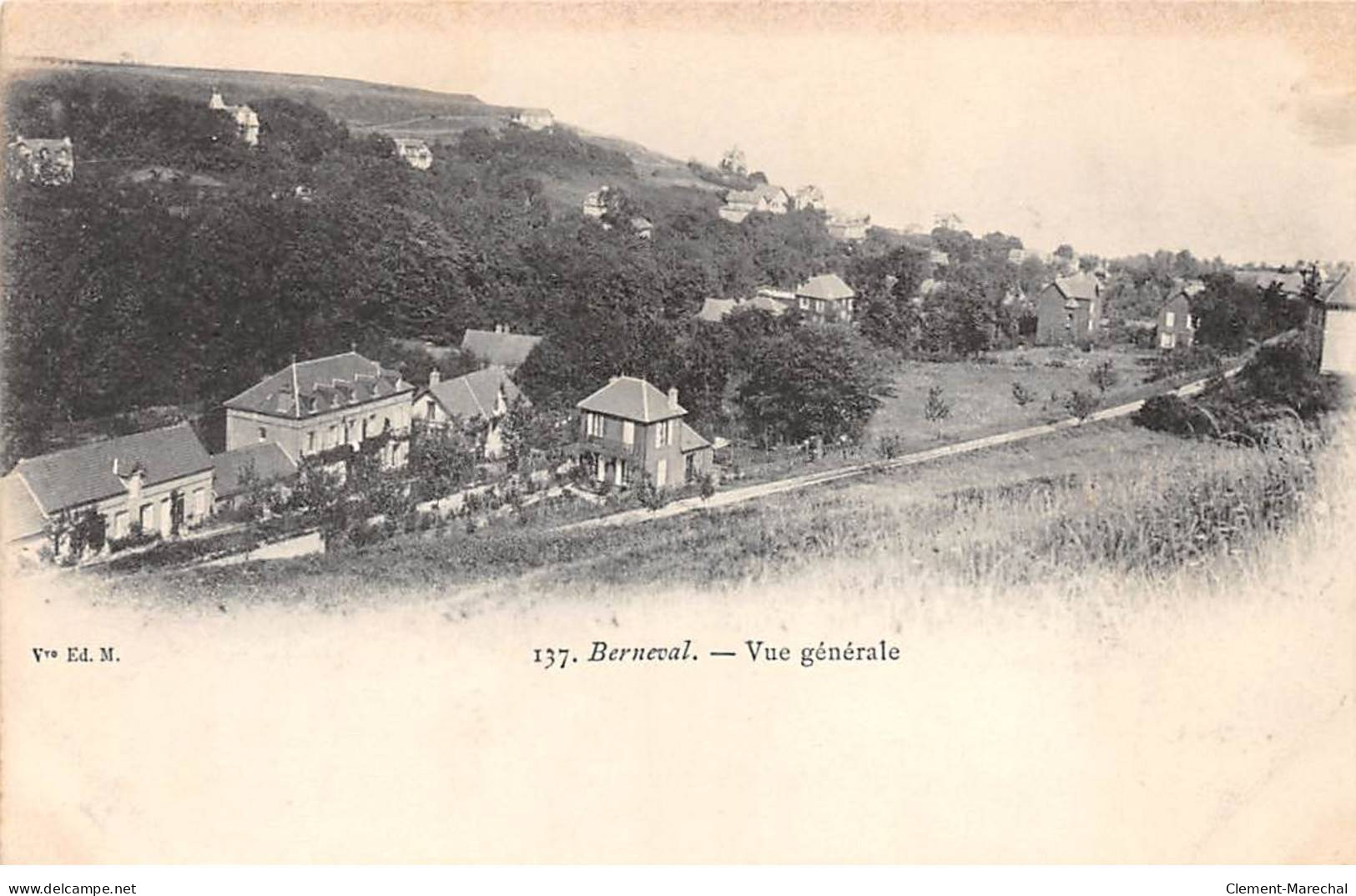 BERNEVAL - Vue Générale - Très Bon état - Berneval