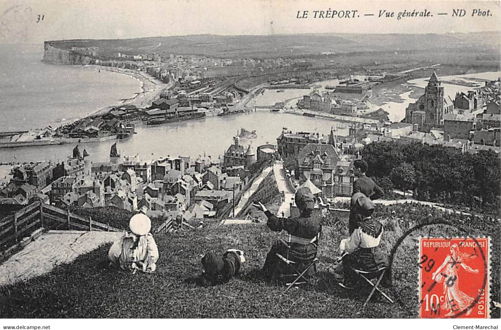 LE TREPORT - Vue Générale - Très Bon état - Le Treport