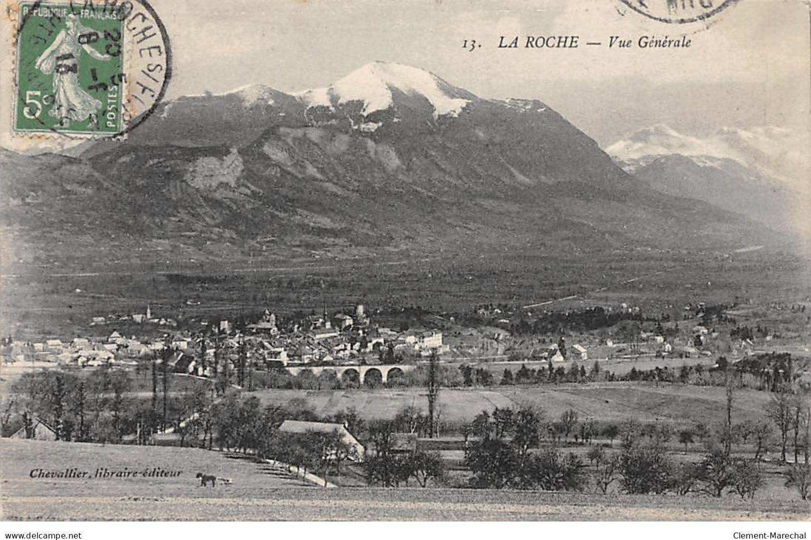 LA ROCHE - Vue Générale - Très Bon état - La Roche-sur-Foron