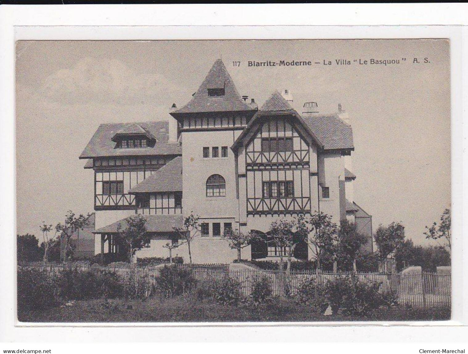 BIARRITZ : La Villa "Le Basquou" - état - Biarritz