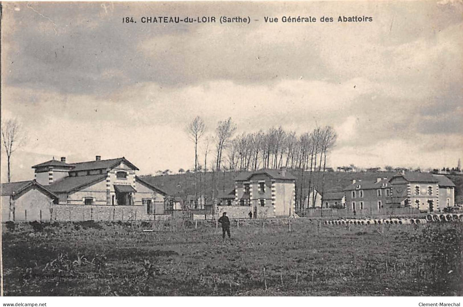 CHATEAU DU LOIR - Vue Générale Des Abattoirs - Très Bon état - Chateau Du Loir