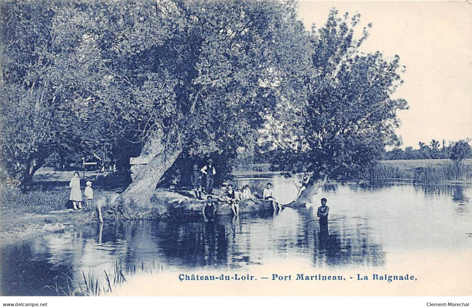 CHATEAU DU LOIR - Port Martineau - La Baignade -très Bon état - Chateau Du Loir