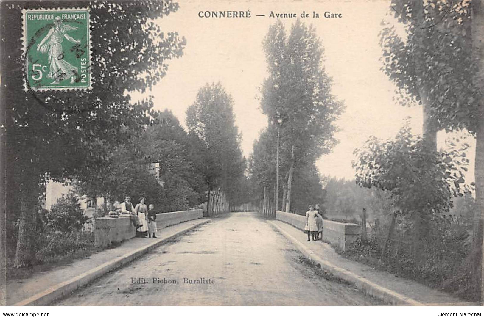 CONNERRE - Avenue De La Gare - Très Bon état - Connerre