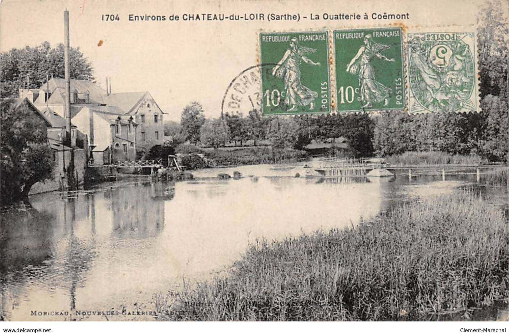 Environs De CHATEAU SUR LOIR - La Ouatterie à COEMONT - Très Bon état - Autres & Non Classés