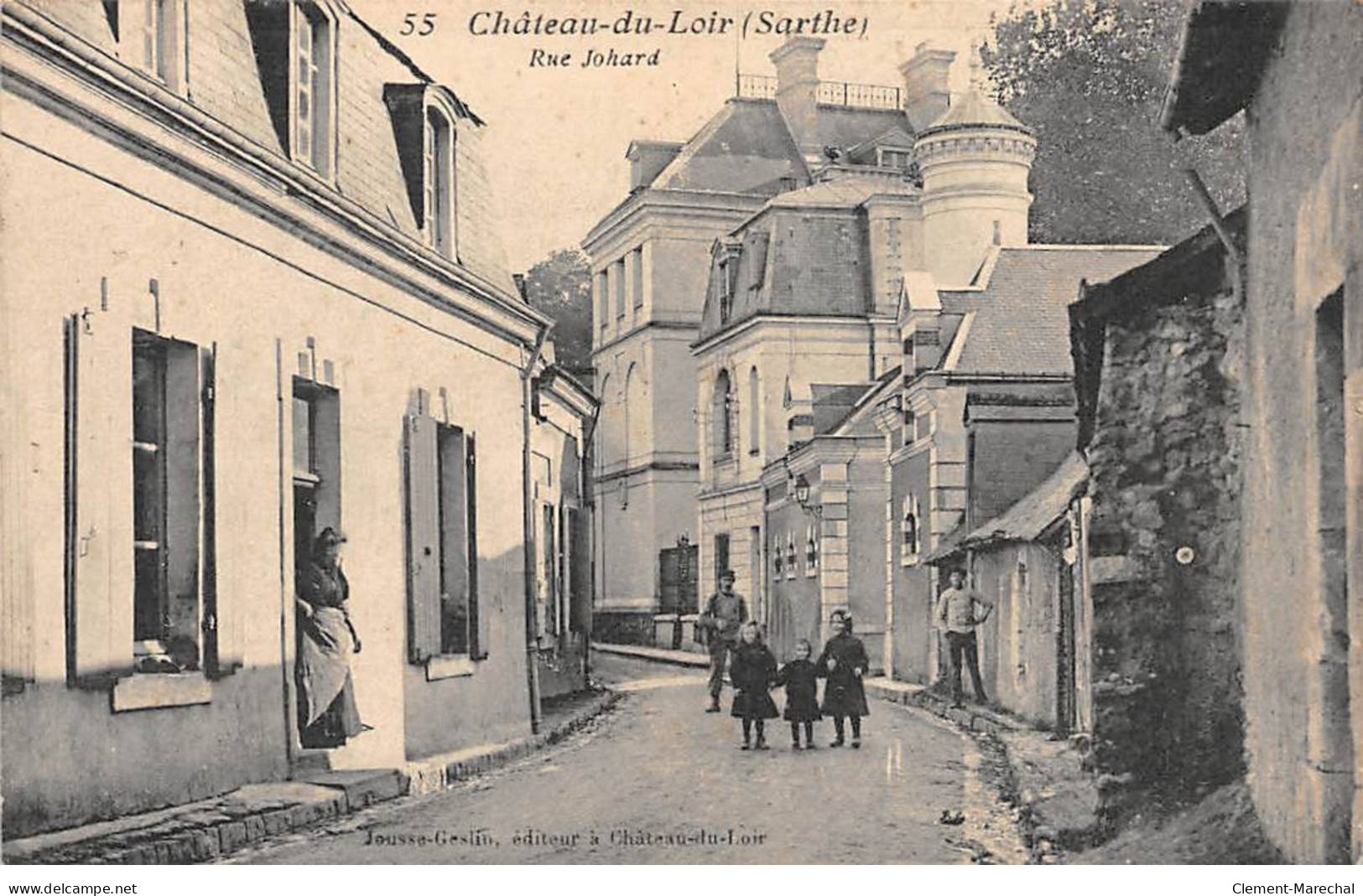 CHATEAU DU LOIR - Rue Johard - Très Bon état - Chateau Du Loir