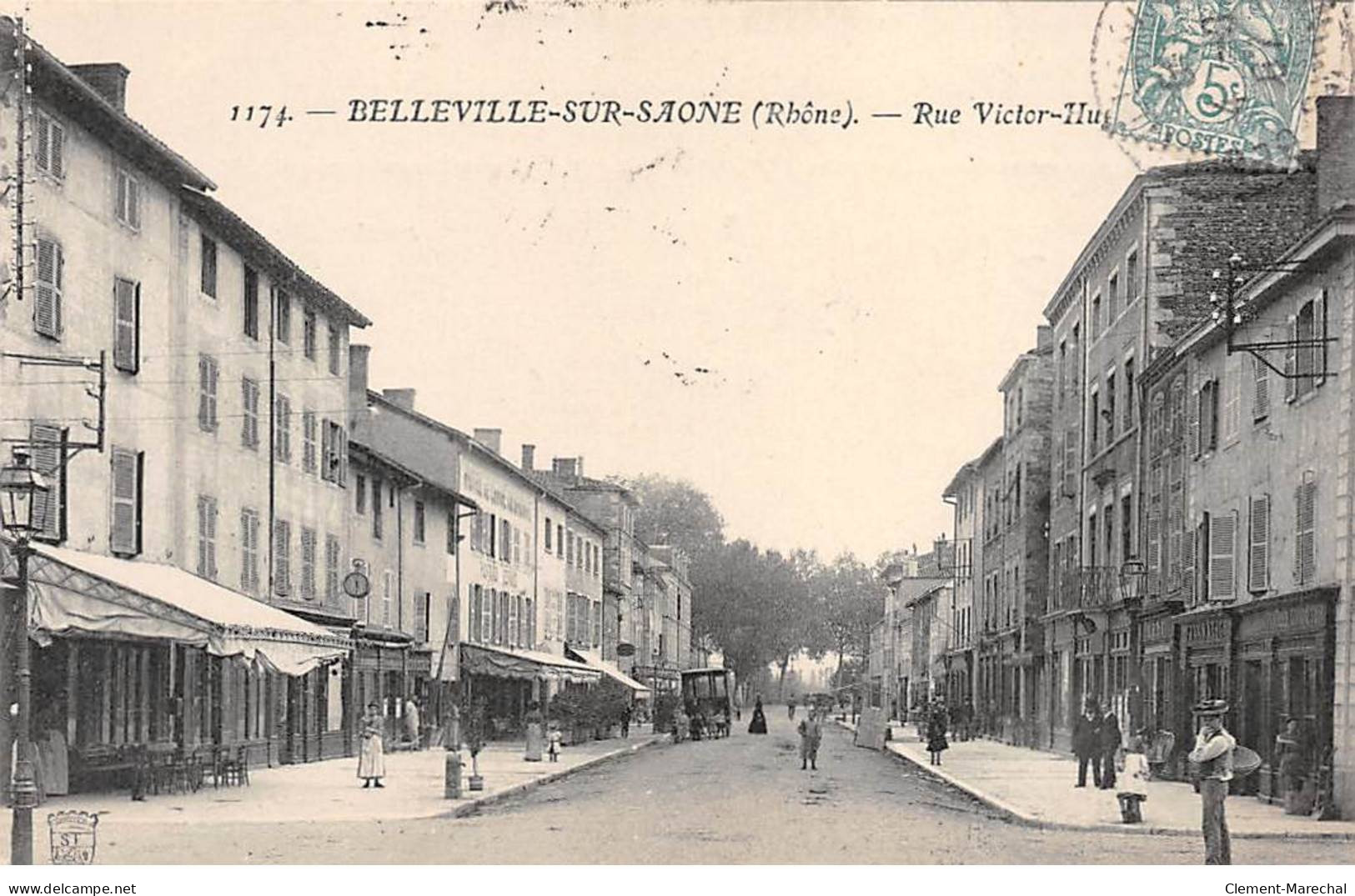 BELLEVILLE SUR SAONE - Rue Victor Hugo - Très Bon état - Belleville Sur Saone