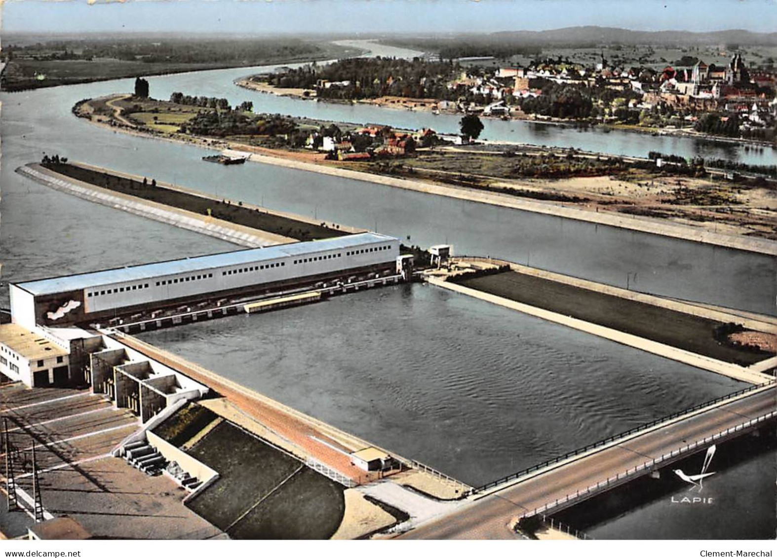 Le Barrage De VOGELGRUEN - Le Barrage Et Le Vieux Brisach - Très Bon état - Vogelgruen