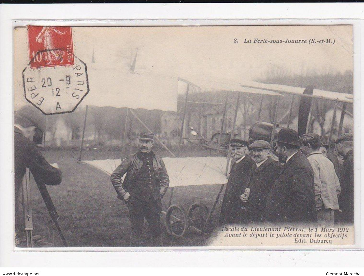 LA FERTE-SOUS-JOUARRE : Escale Du Lieutenant Pierrat, Avant Le Départ - état - La Ferte Sous Jouarre