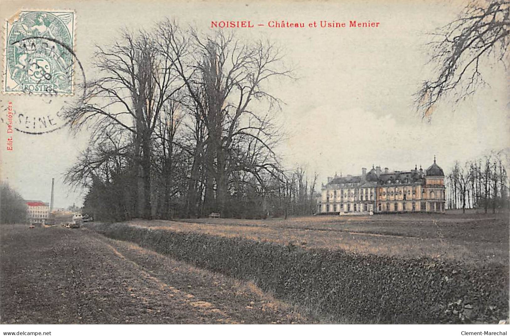 NOISIEL - Château Et Usine Menier - Très Bon état - Noisiel