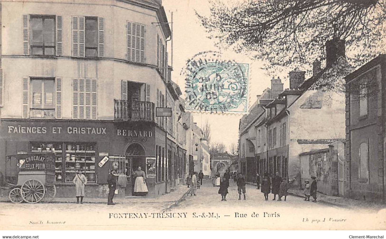 FONTENAY TRESIGNY - Rue De Paris - Très Bon état - Fontenay Tresigny