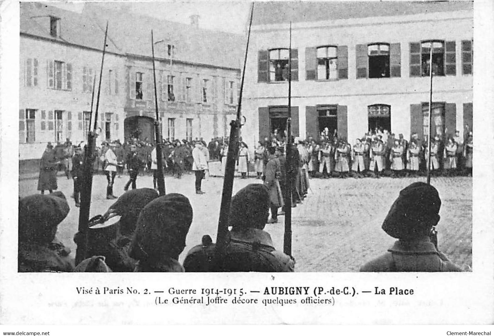 Guerre 1914 1915 - AUBIGNY - La Place - Très Bon état - Aubigny En Artois
