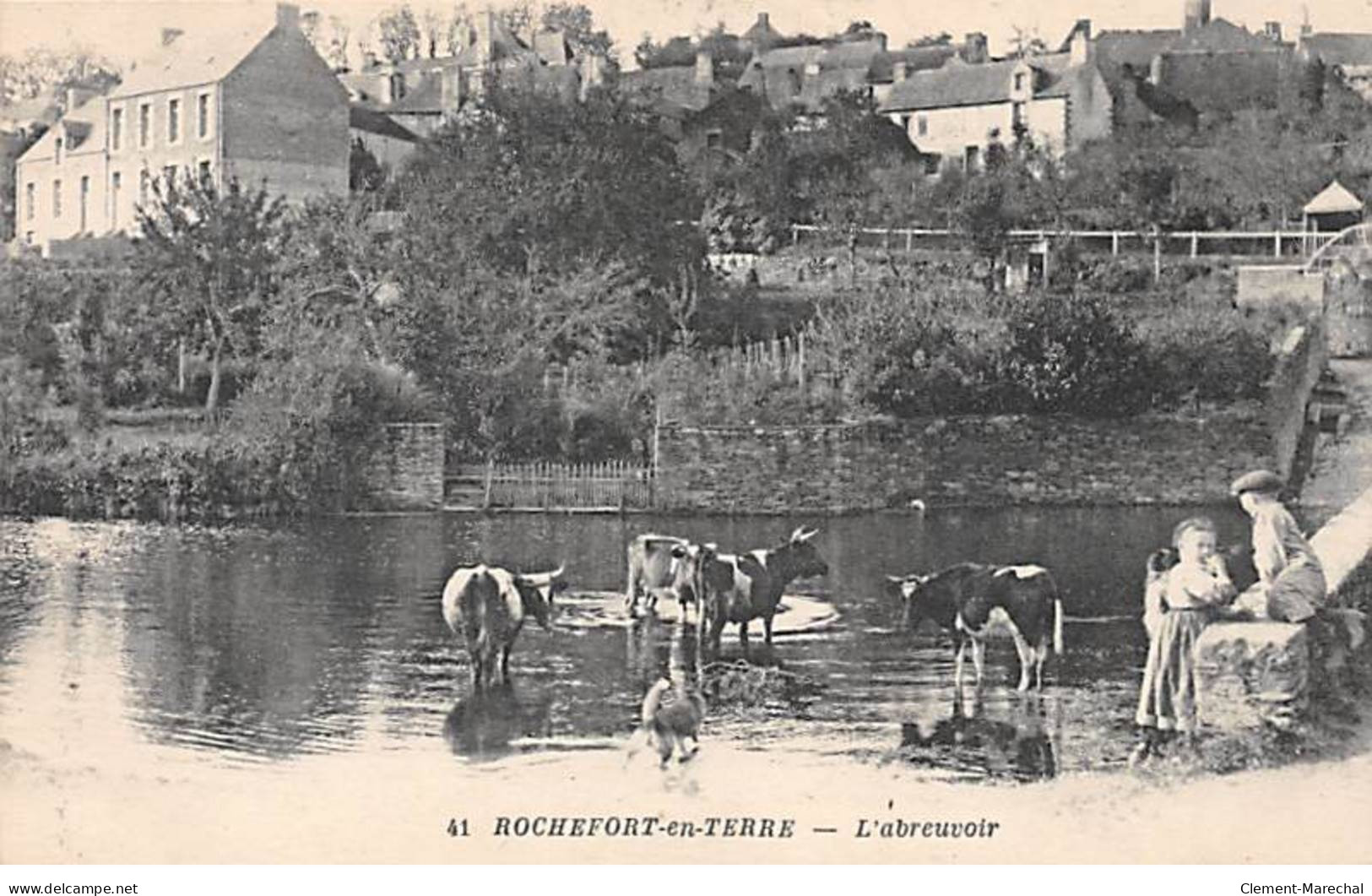 ROCHEFORT EN TERRE - L'Abreuvoir - Très Bon état - Rochefort En Terre