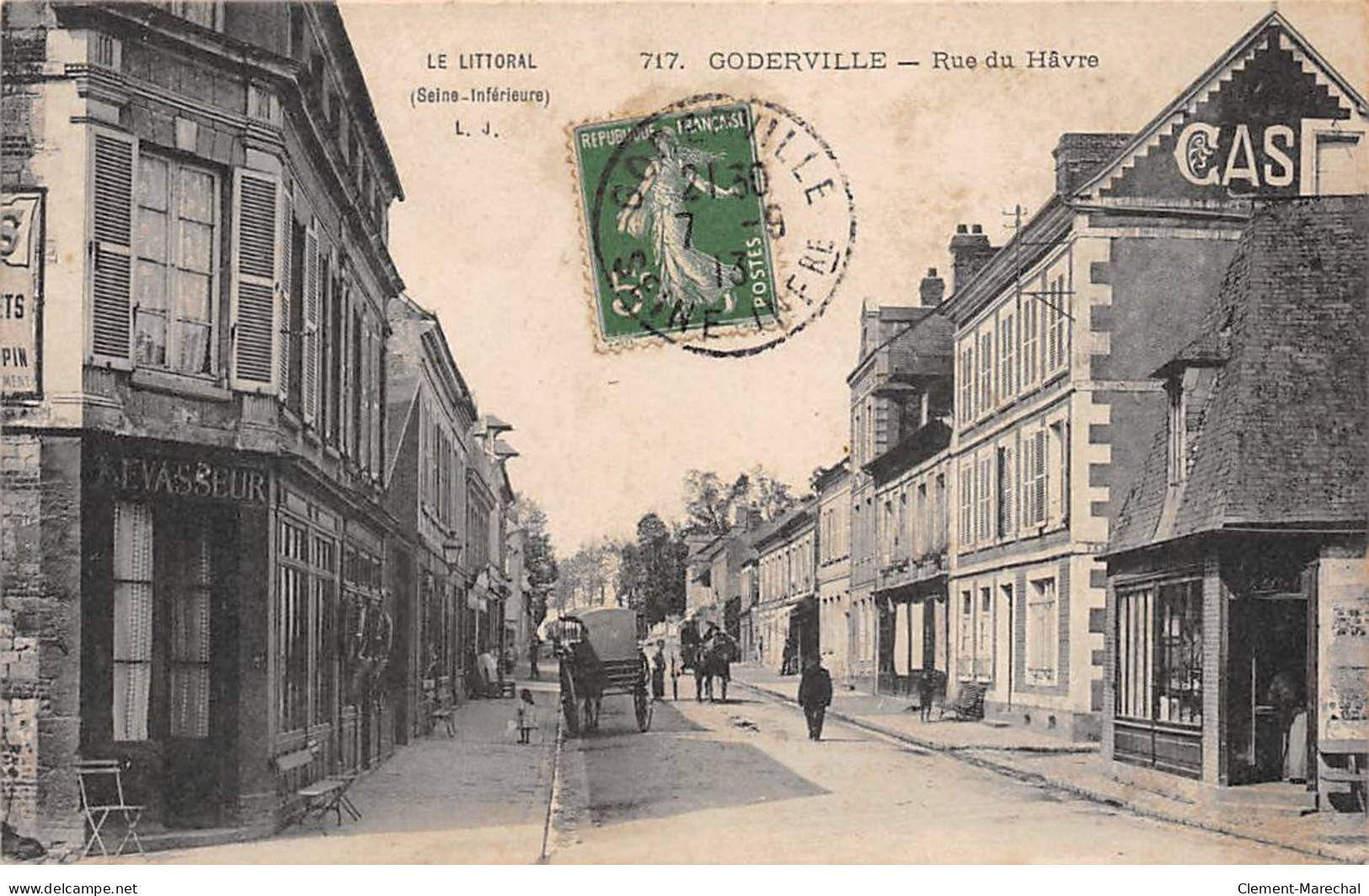 GODERVILLE - Rue Du Hâvre - état - Goderville