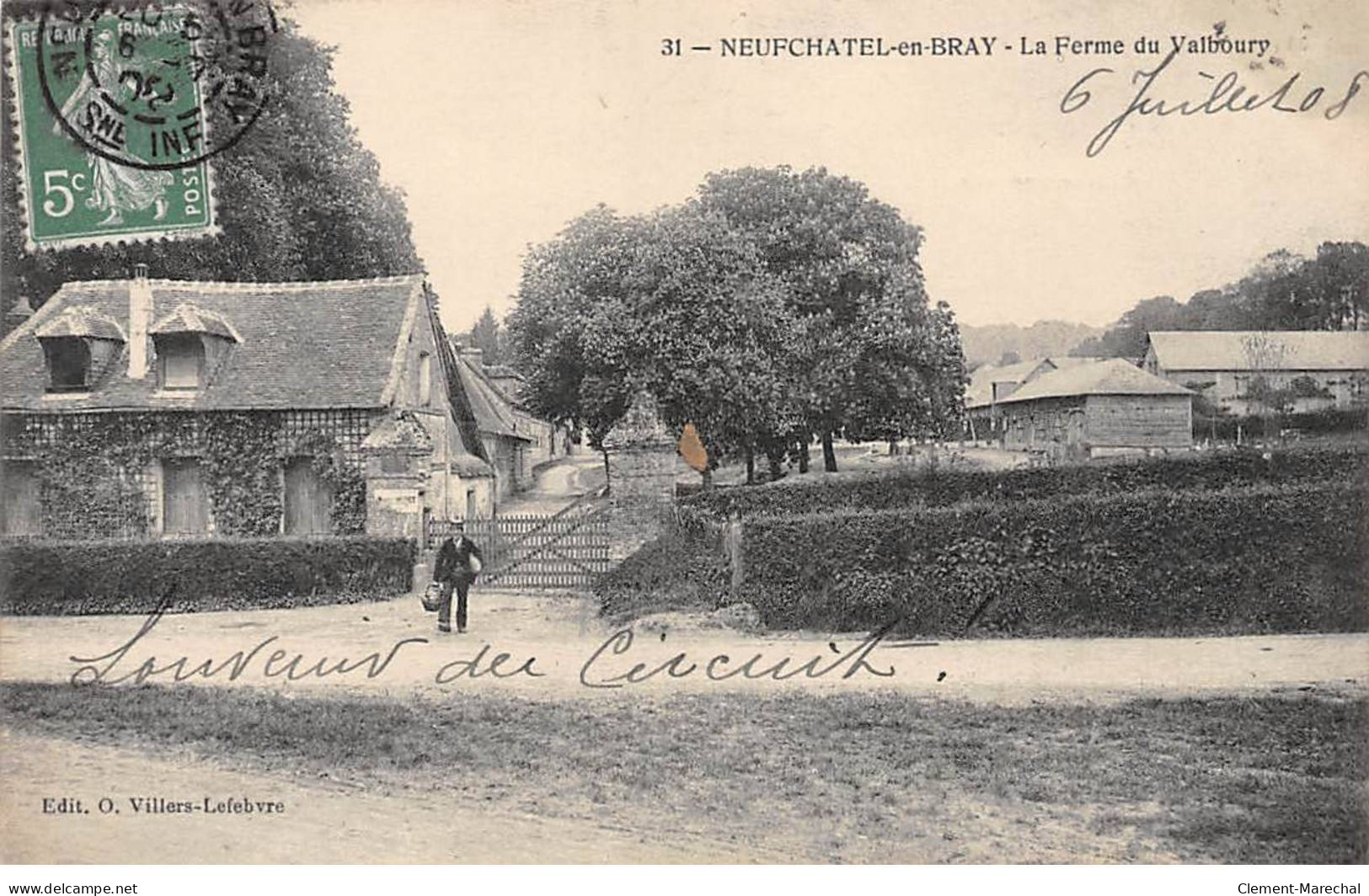 NEUFCHATEL EN BRAY - La Ferme Du Valboury - Très Bon état - Neufchâtel En Bray