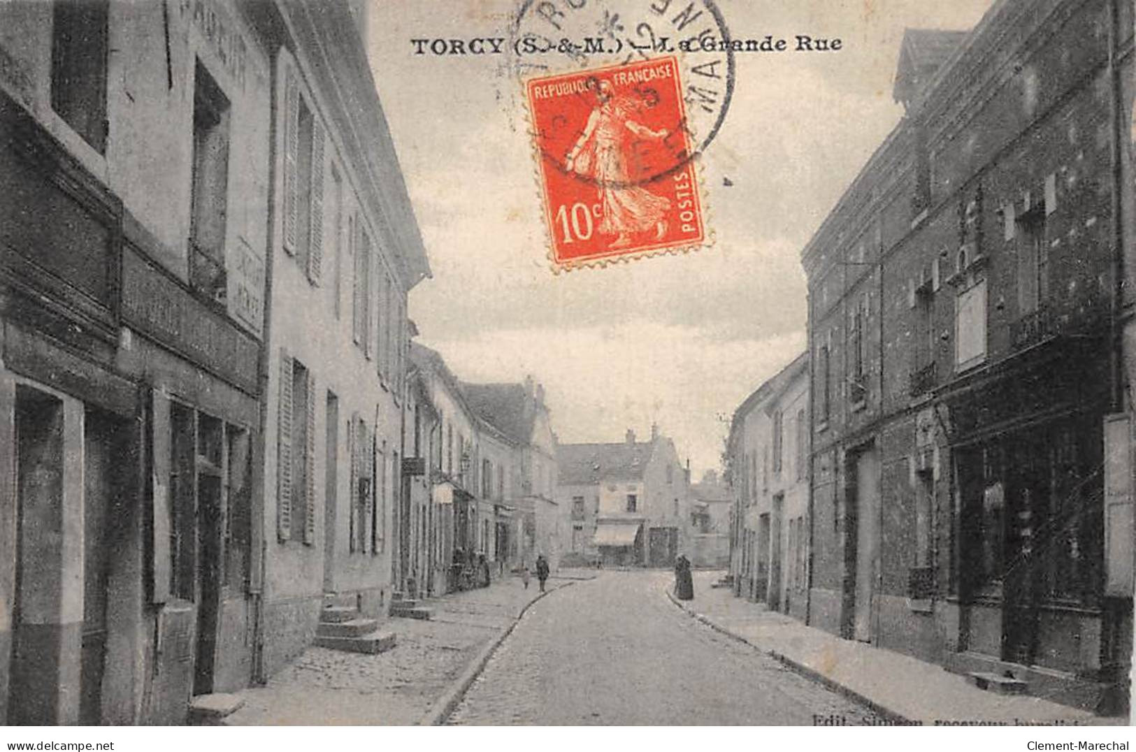 TORCY - La Grande Rue - état - Torcy
