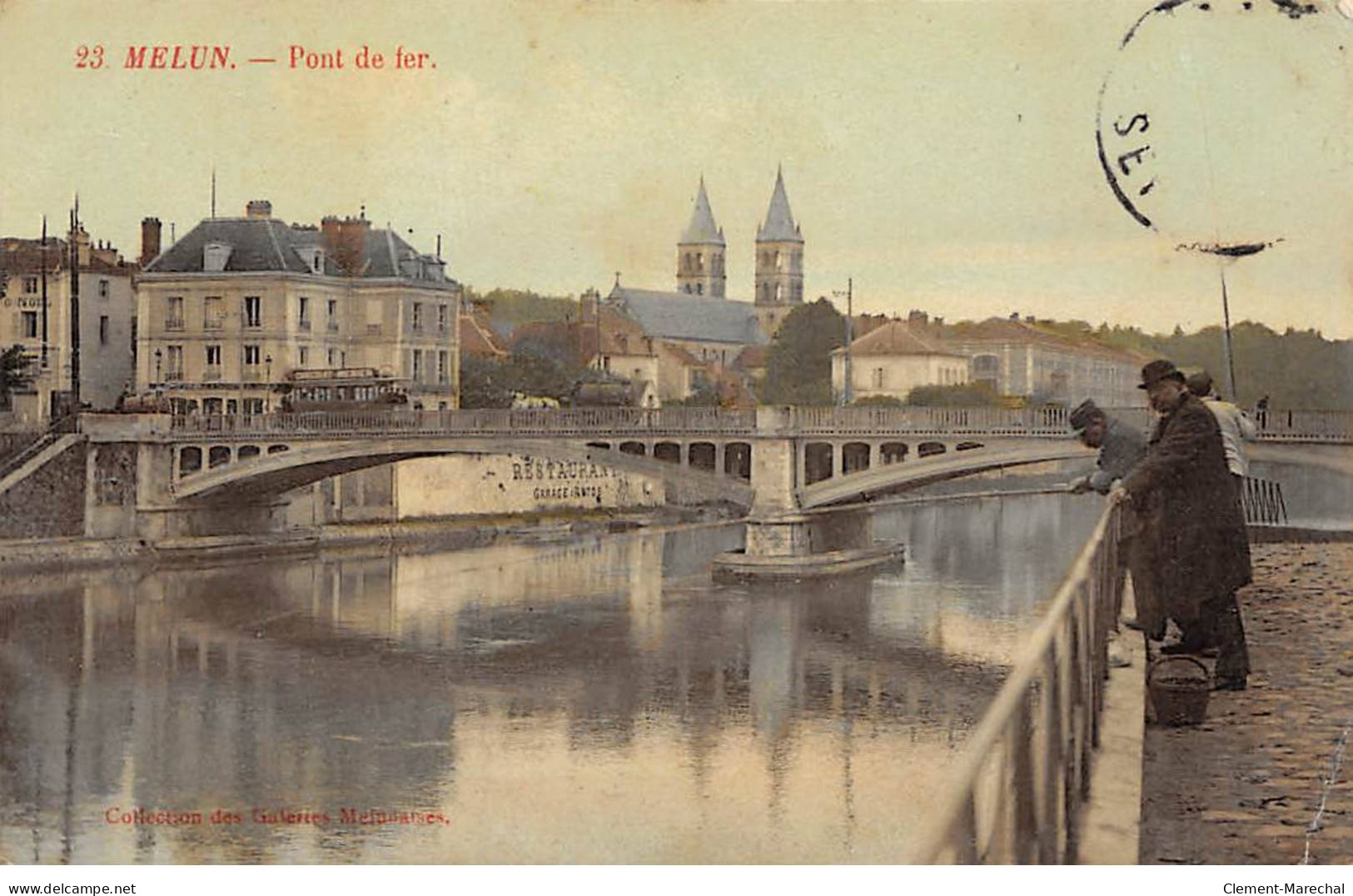 MELUN - Pont De Fer - Très Bon état - Melun