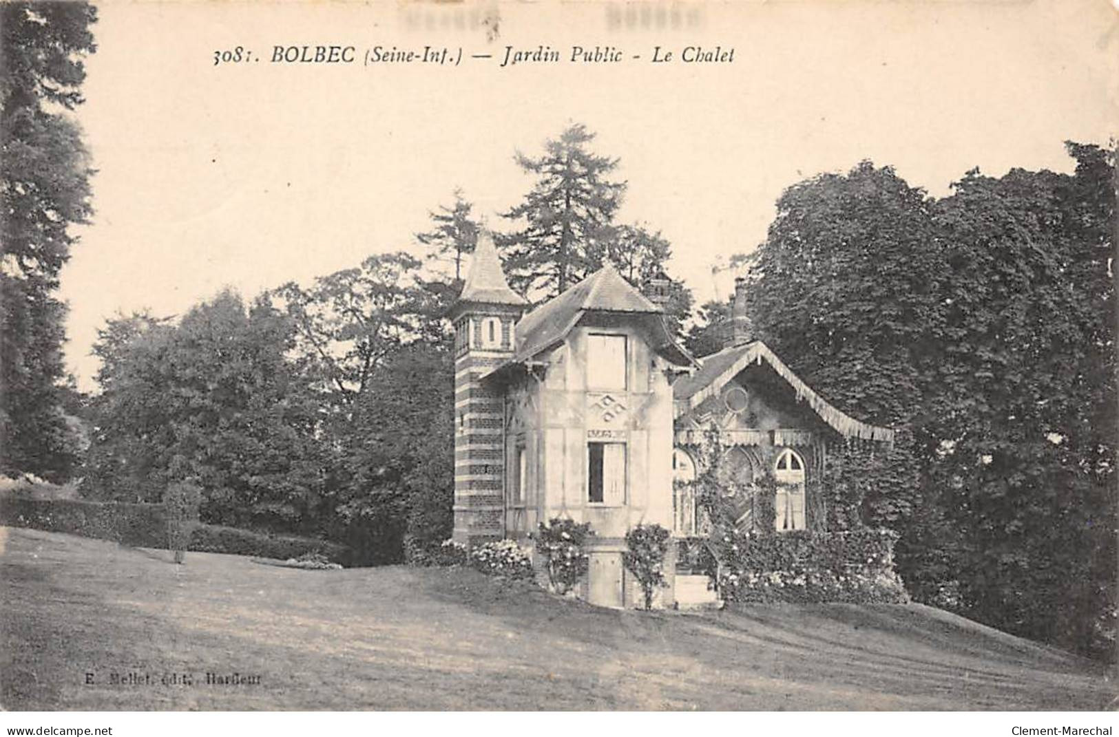 BOLBEC - Jardin Public - Le Chalet - Très Bon état - Bolbec
