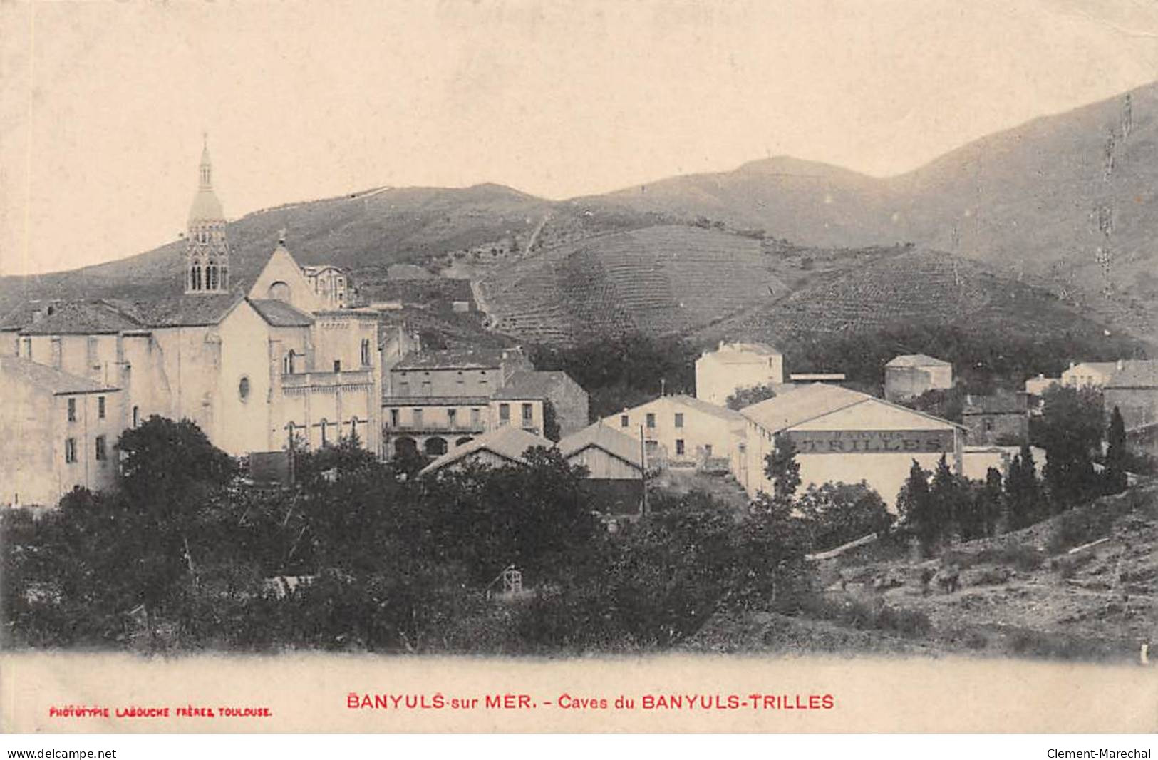 BANYULS SUR MER - Caves Du Banyuls Trilles - état - Banyuls Sur Mer