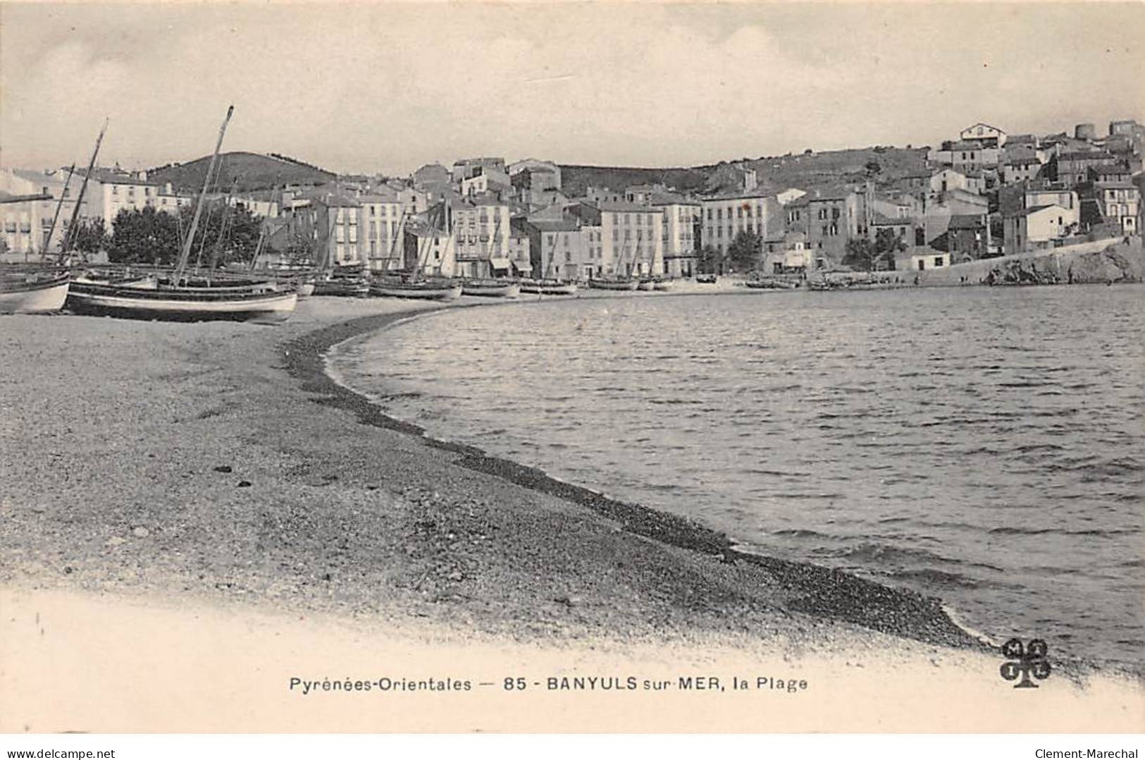 BANYULS SUR MER - La Plage - Très Bon état - Banyuls Sur Mer