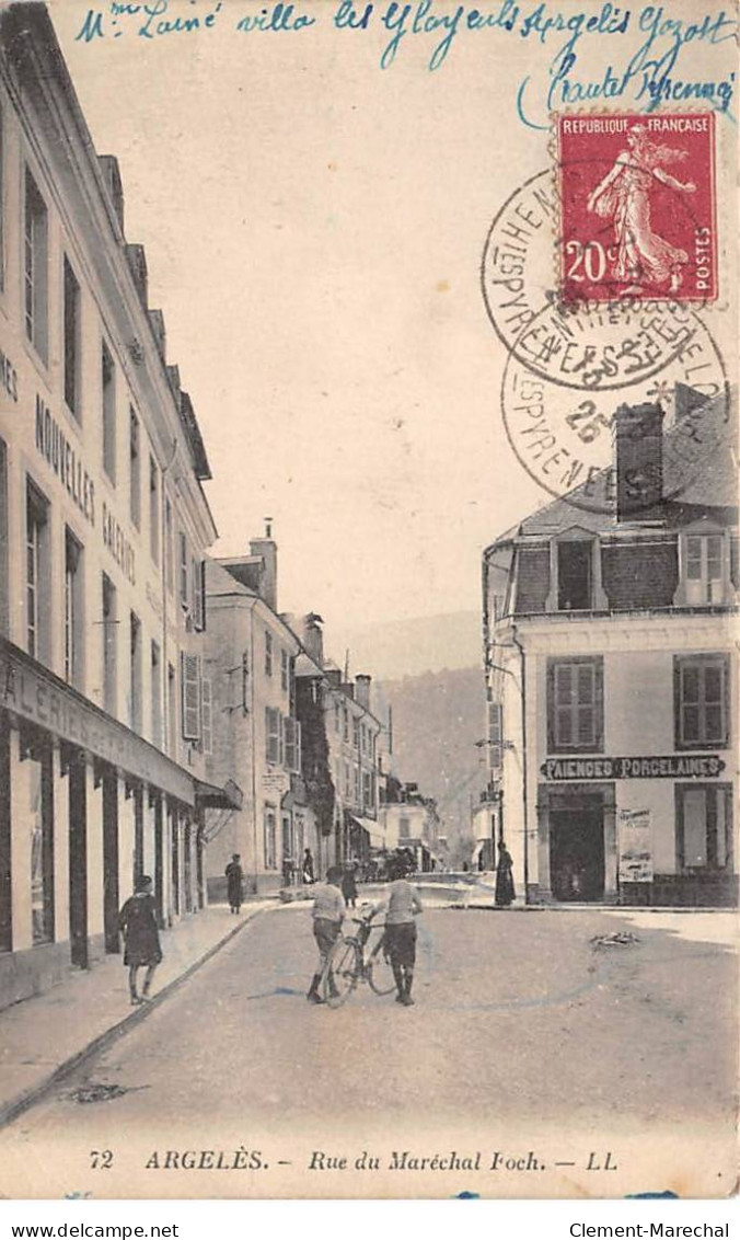 ARGELES - Rue Du Maréchal Foch - Très Bon état - Argeles Sur Mer