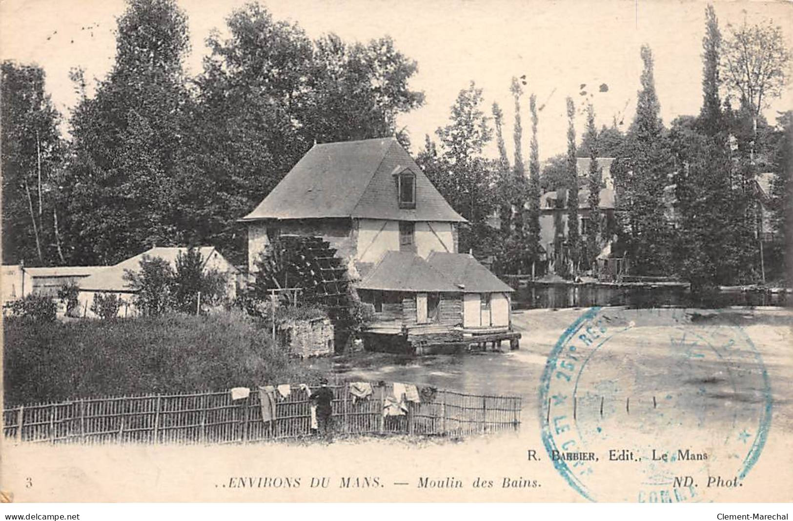 Environs Du MANS - Moulins Des Bains - Très Bon état - Autres & Non Classés