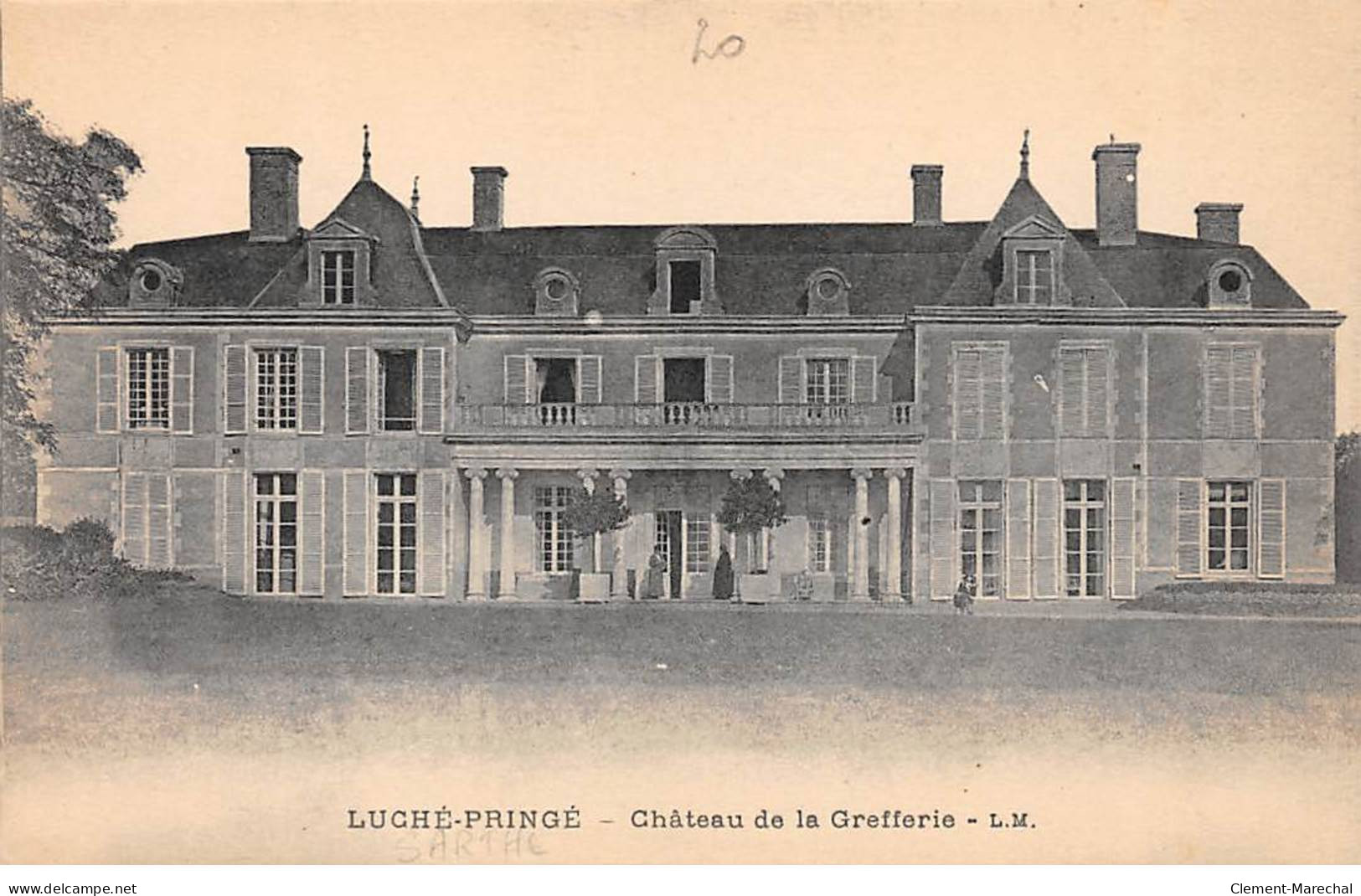 LUCHE PRINGE - Château De La Grefferie - Très Bon état - Luche Pringe