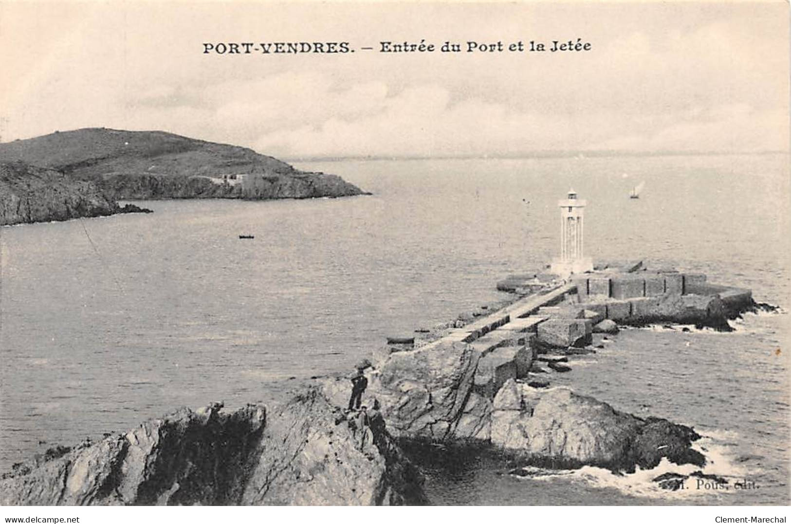 PORT VENDRES - Entrée Du Port Et La Jetée - Très Bon état - Port Vendres