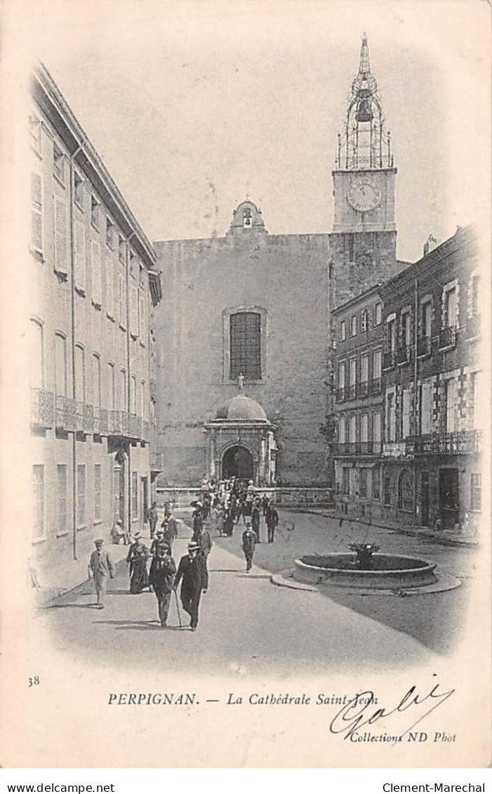 PERPIGNAN - La Cathédrale Saint Jean - Très Bon état - Perpignan