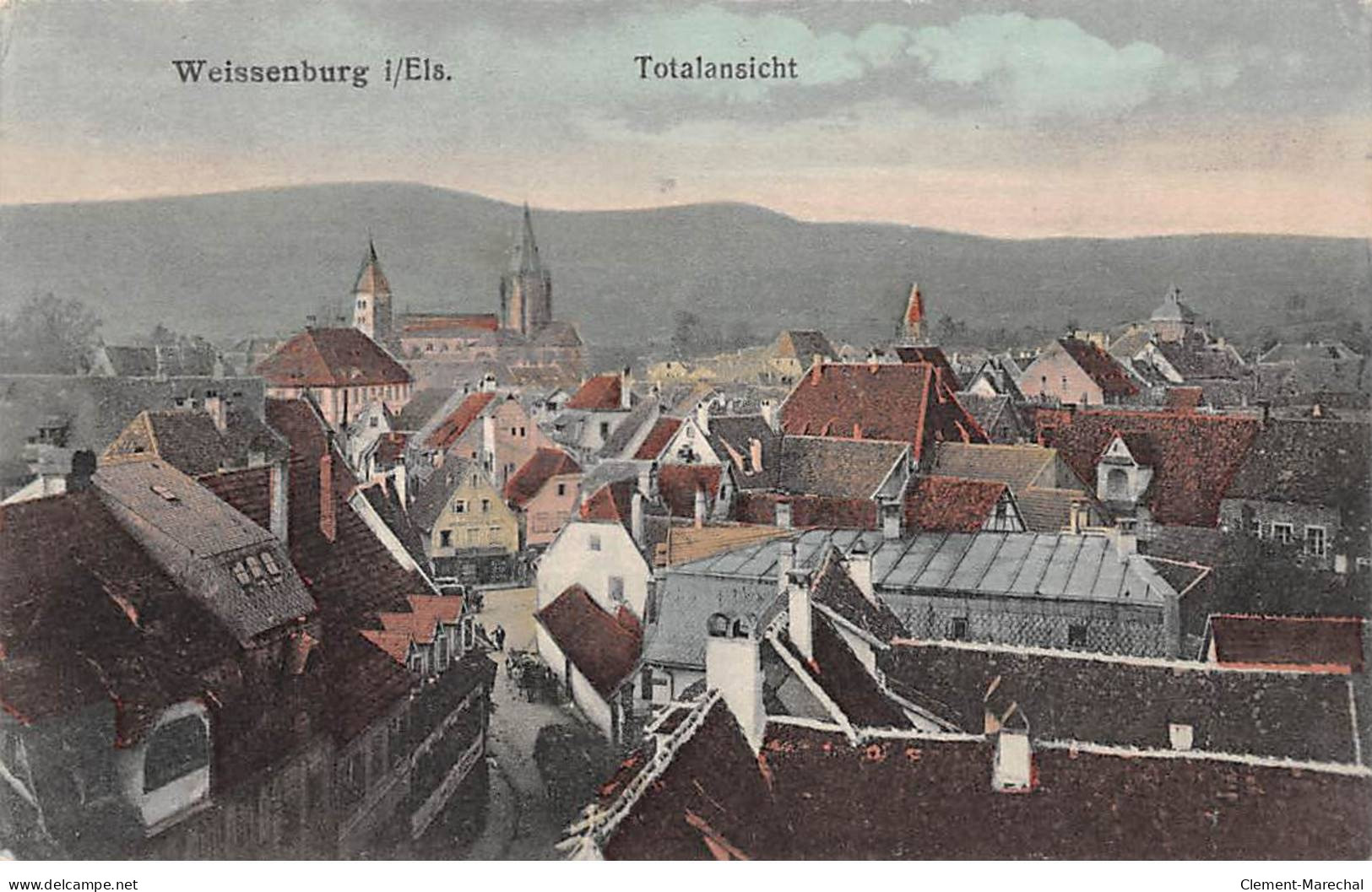 WEISSENBURG - Totalansicht - Très Bon état - Wissembourg