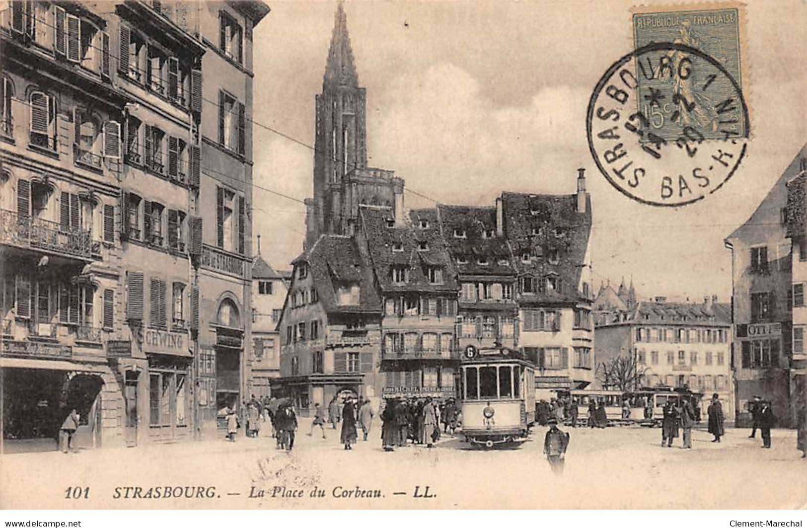 STRASBOURG - La Place Du Corbeau - Très Bon état - Strasbourg