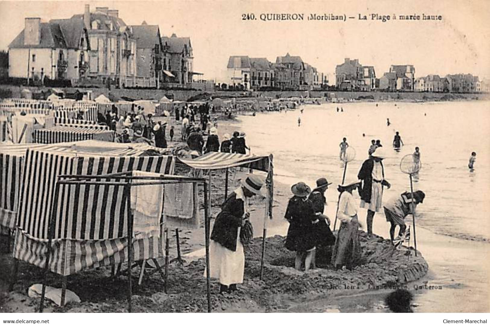 QUIBERON - La Plage à Maré Haute - Très Bon état - Quiberon