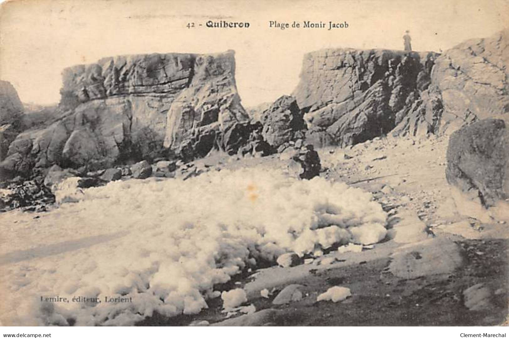 QUIBERON - Plage De Monir Jacob - Très Bon état - Quiberon