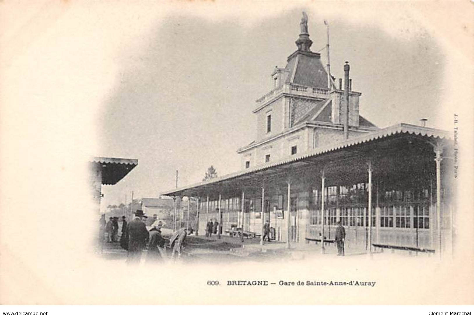 Gare De SAINTE ANNE D'AURAY - Très Bon état - Sainte Anne D'Auray