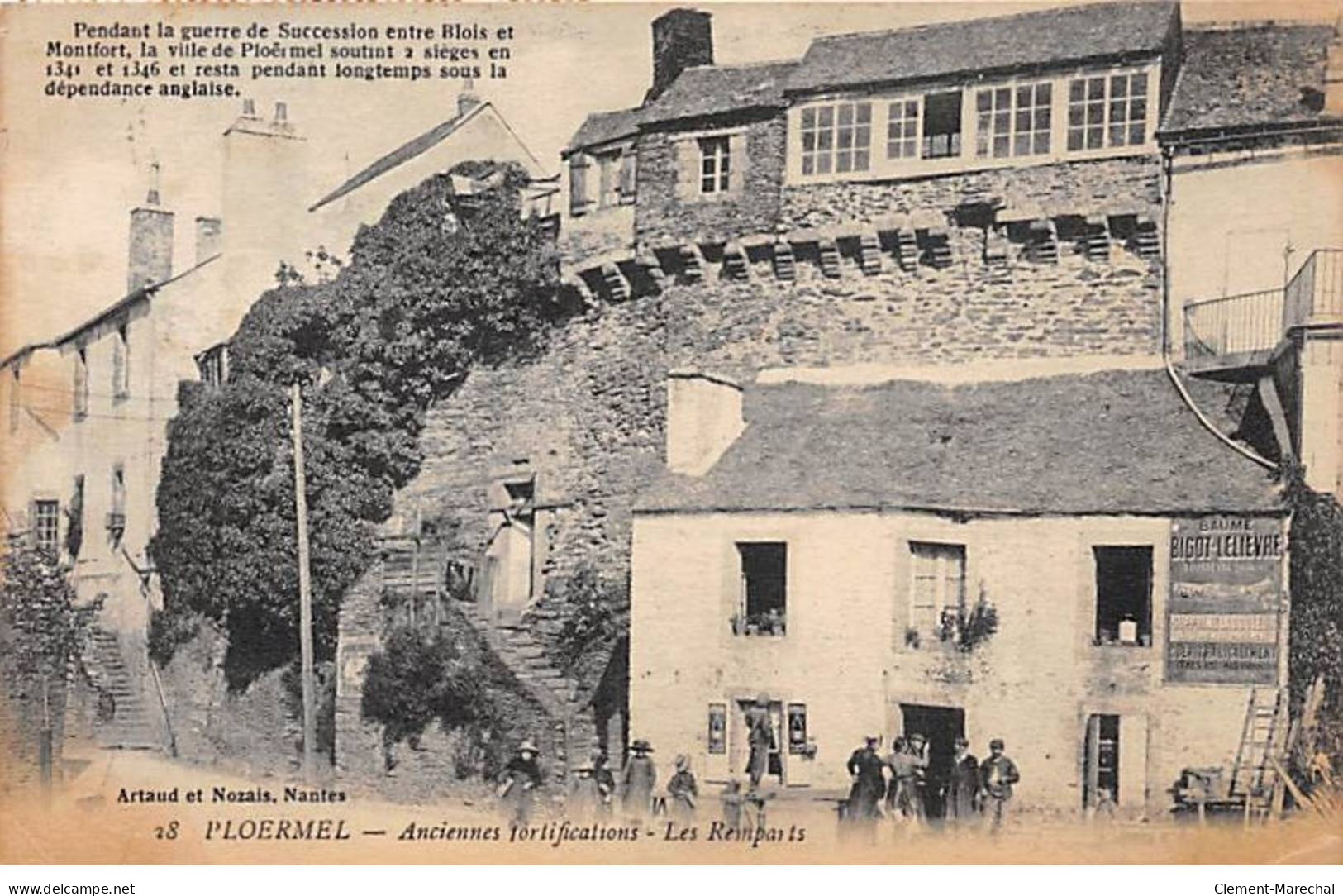 PLOERMEL - Anciennes Fortifications - Les Remparts - Très Bon état - Ploërmel