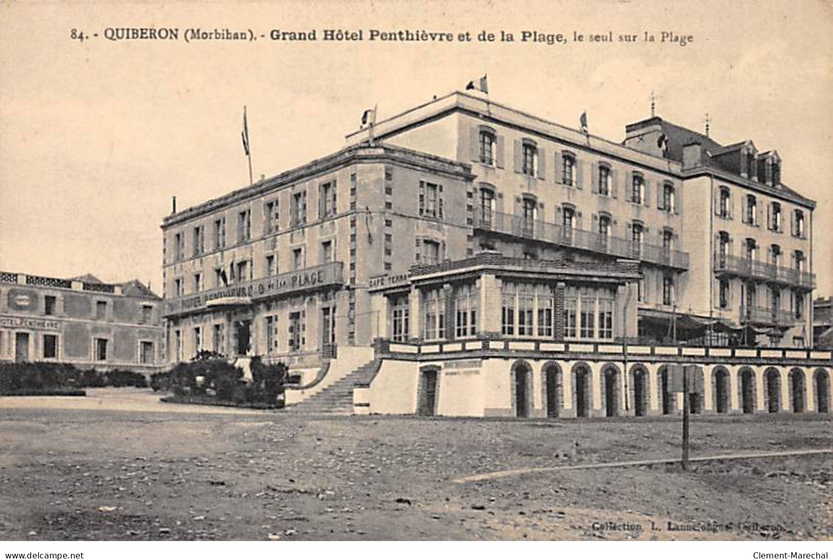 QUIBERON - Grand Hôtel Penthièvre Et De La Plage - Très Bon état - Quiberon